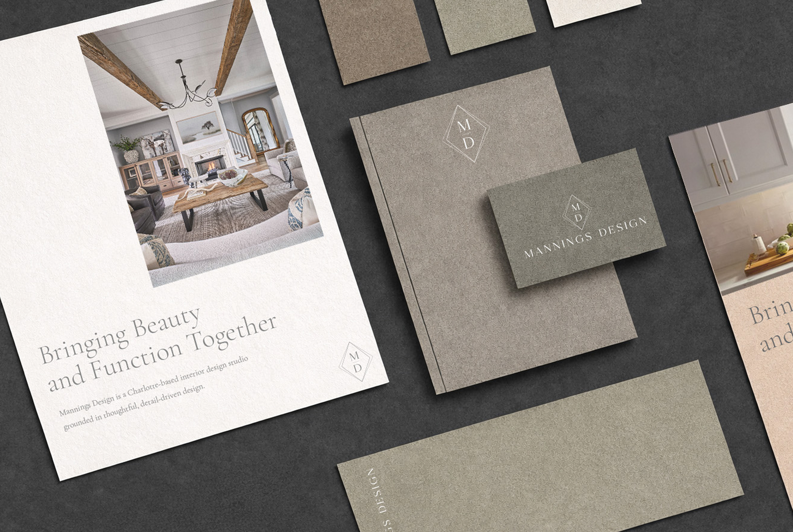 Mannings Design - Print Collateral