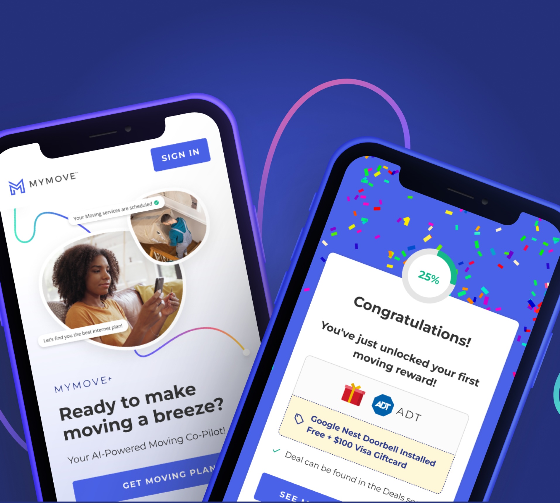 MYMOVE - iPhone Design 
